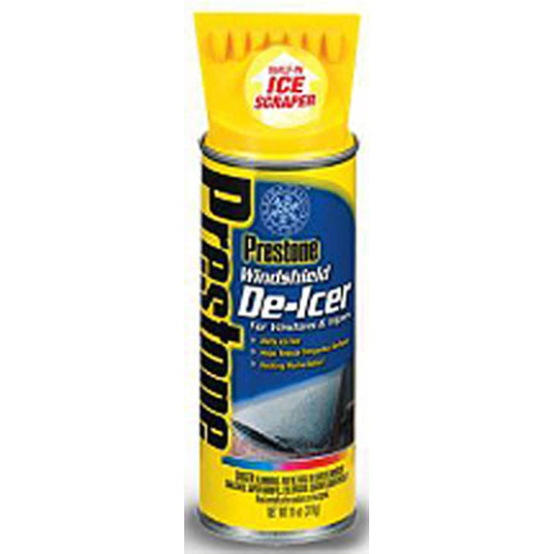 DEICER SPRAY W/SCRAPR