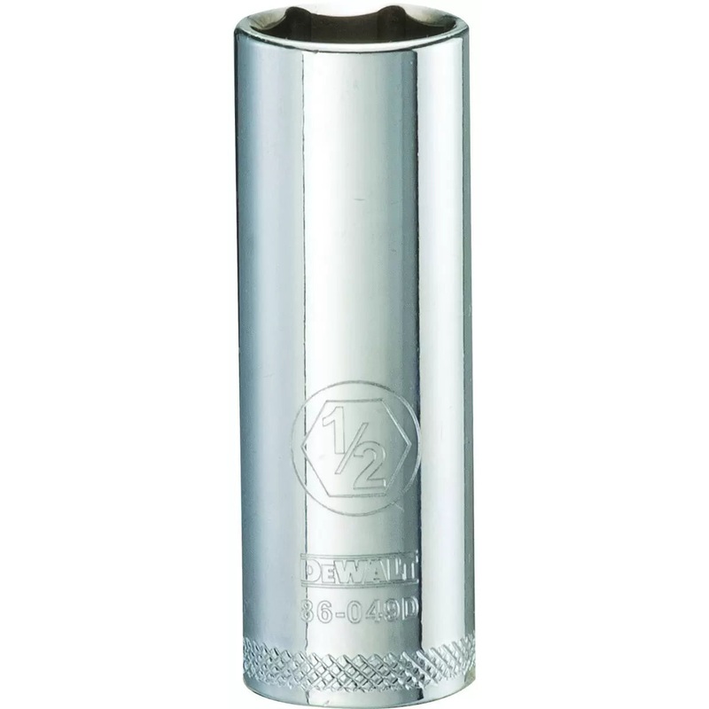 Dewalt 1/4 Drive Deep Sockets (6 Point)  1/2-In.