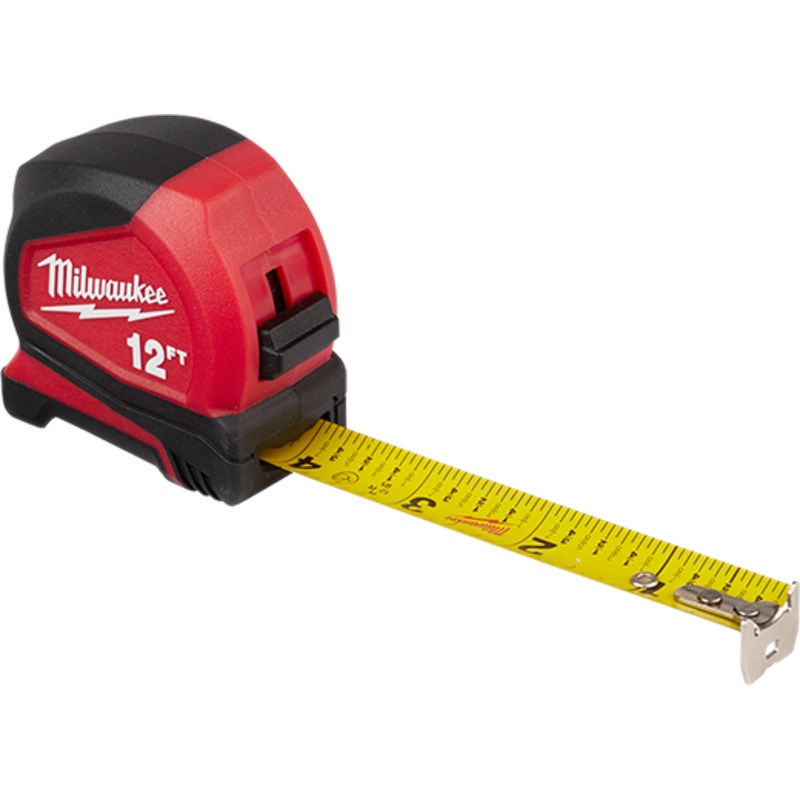 Milwaukee Compact Tape Measures 12′