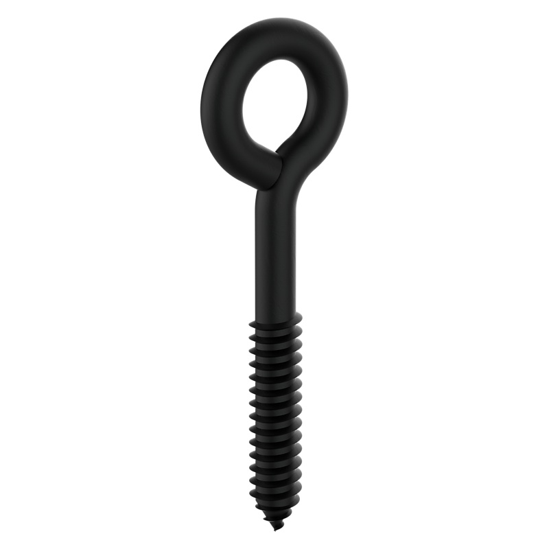 National Hardware Lag Screw Eyes 3/8 x 4-1/2, Storm Shine