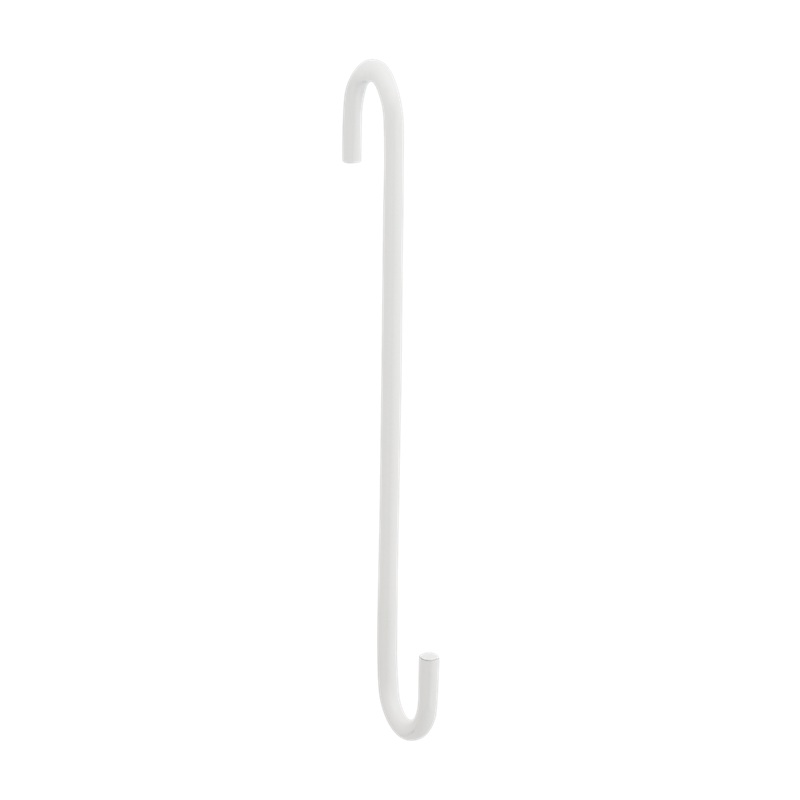 National Hardware Modern S Hook Large 8-in, White