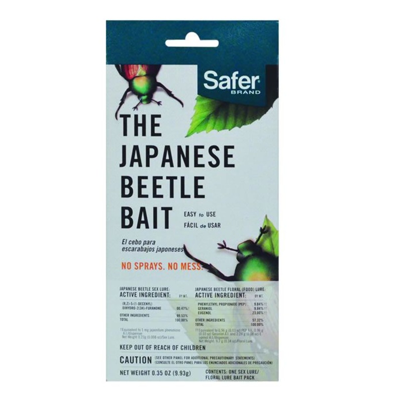 SAFER BRAND JAPANESE BEETLE TRAP REPLACEMENT BAIT – 1 BAIT