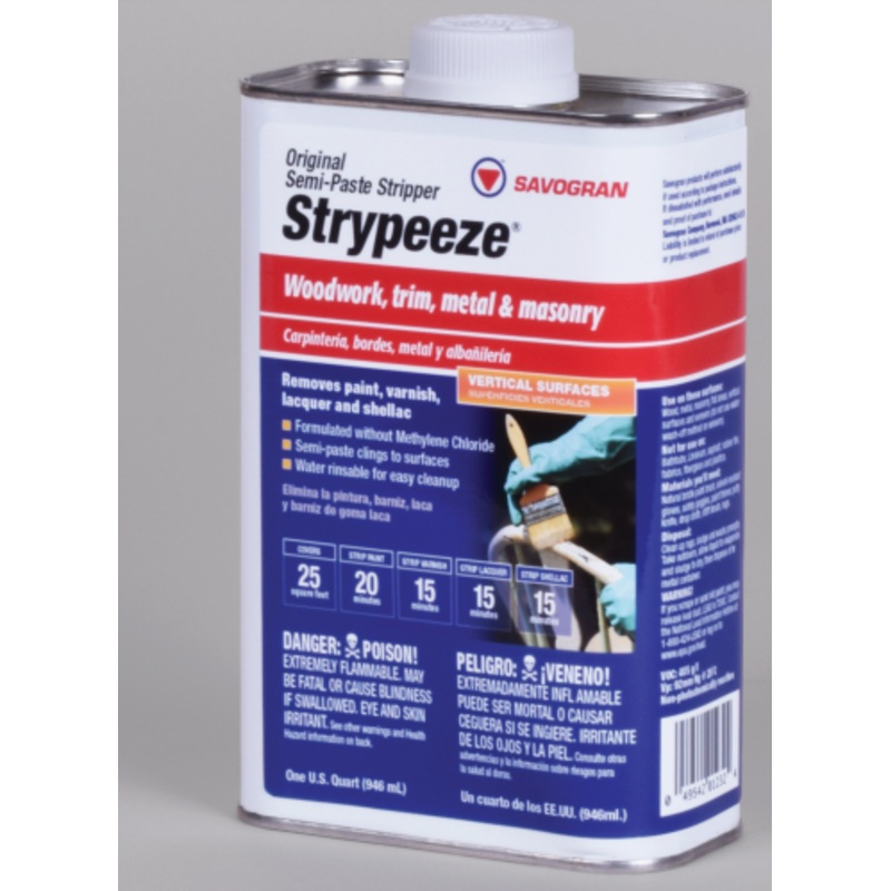 Savogran Paint and Varnish Remover Original Semi-paste Strypeeze