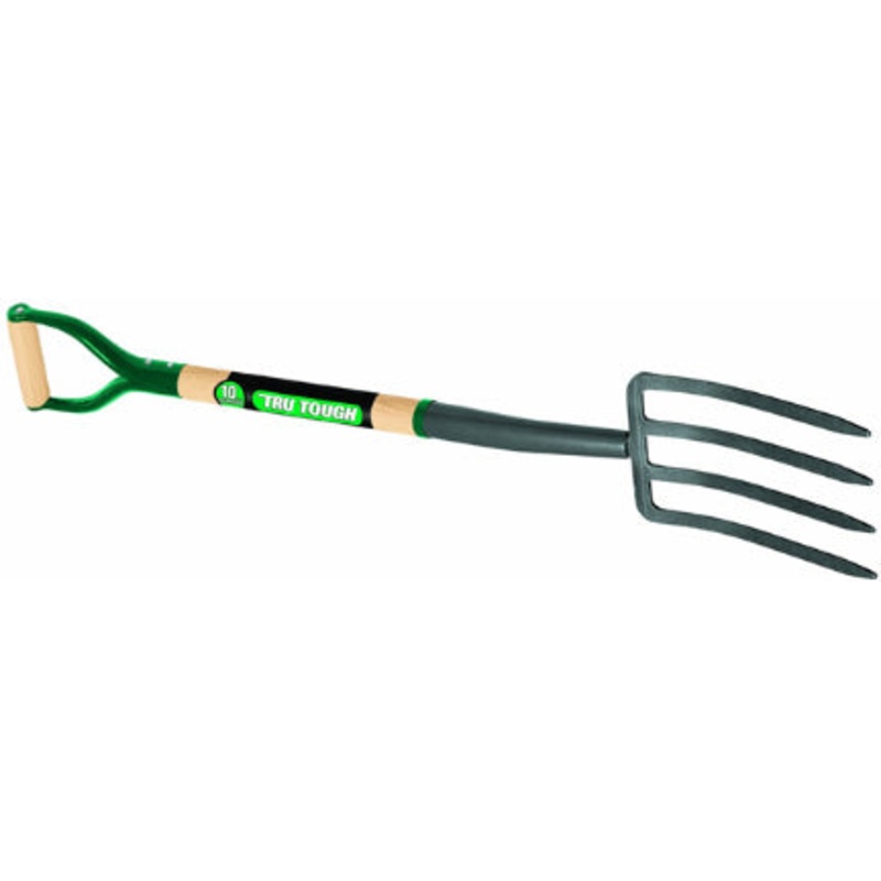 Truper Fork Spading 4 Tines D-Handle