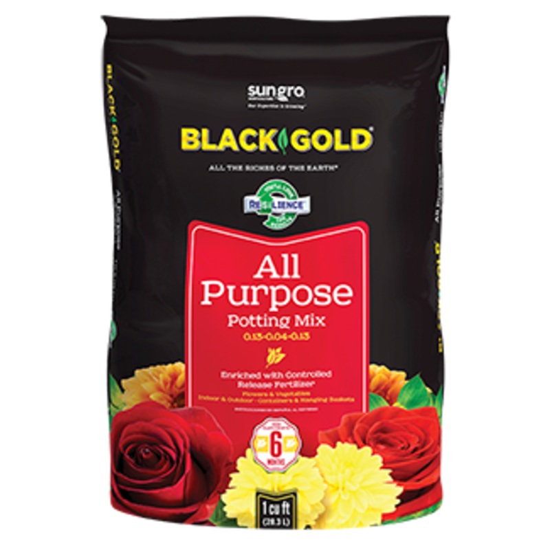 BLACK GOLD All Purpose Potting Mix (8 Quarts)