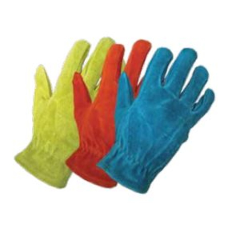 Boss Gloves Ladies Colored Split Cowhide Leather Driver (One Size)