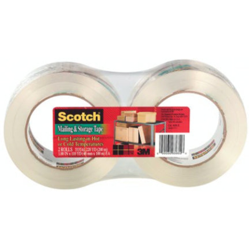 1.88 IN X 54.6 YD CLR SCOTCH LONG LASTING