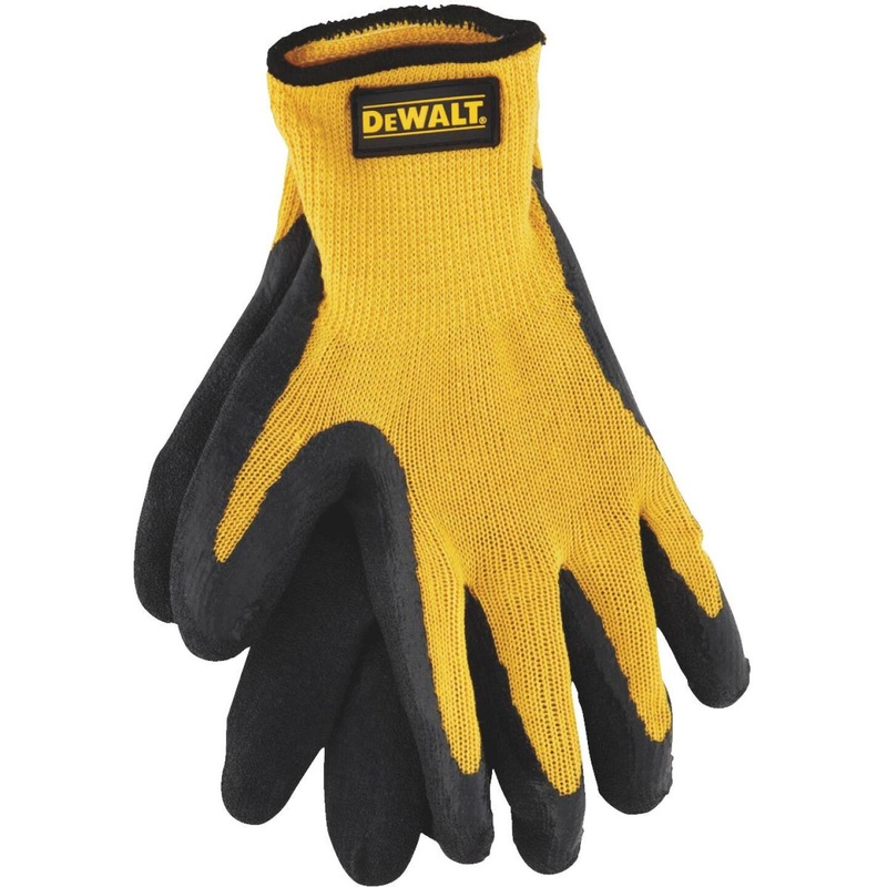 DeWalt Men’s Large Gripper Rubber Coated Glove