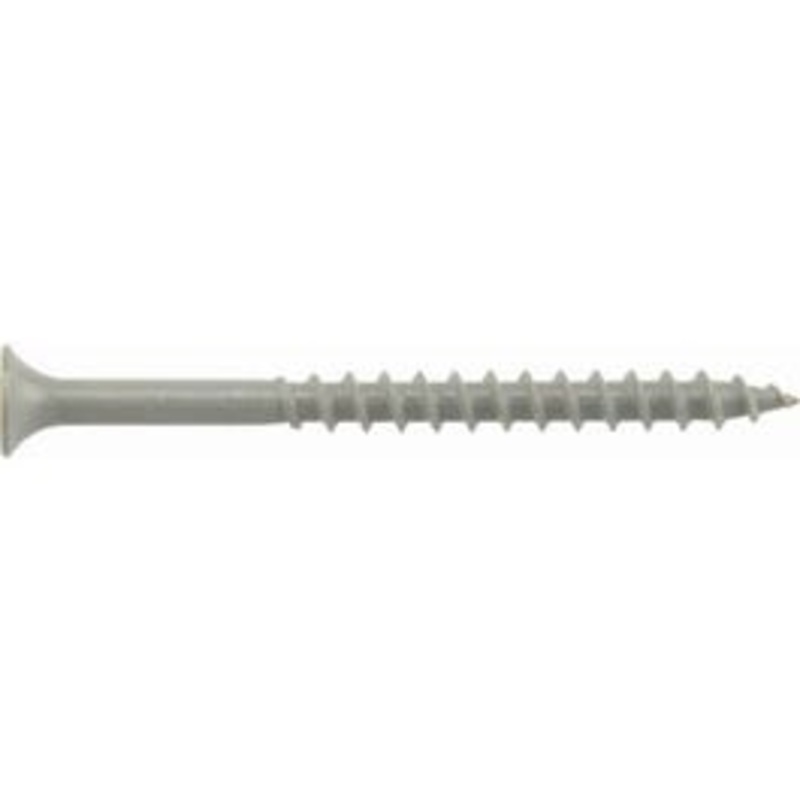Fas-N-Tite Wood Screws, Ceramic Exterior, Phillips Drive, #10 x 3.5-In., 25-Pk.