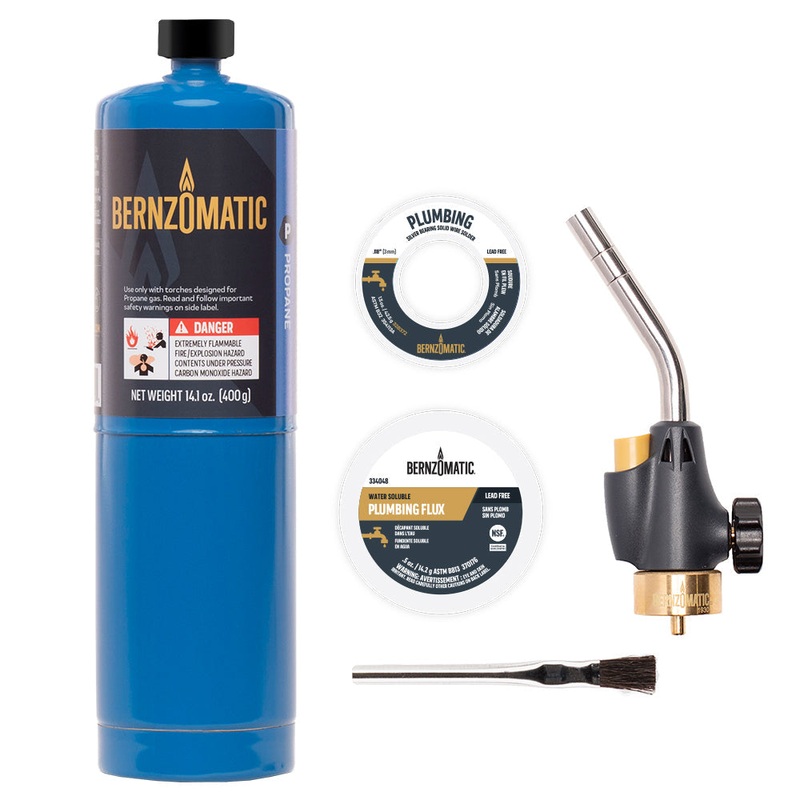 Bernzomatic Utility Torch Plumbing Kit